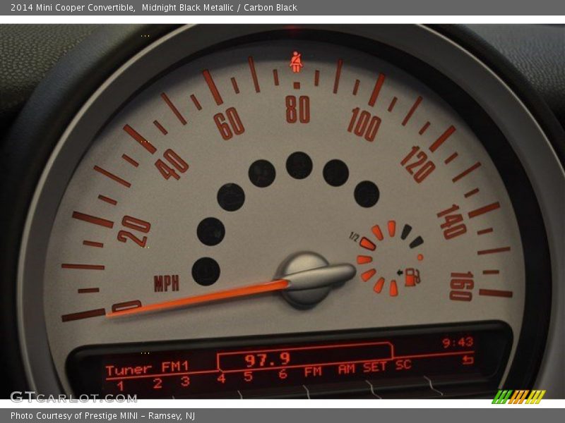 Midnight Black Metallic / Carbon Black 2014 Mini Cooper Convertible
