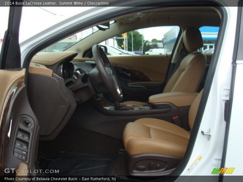 Summit White / Choccachino 2014 Buick LaCrosse Leather