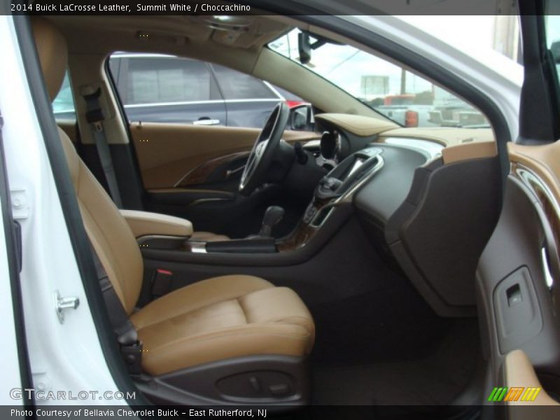 Summit White / Choccachino 2014 Buick LaCrosse Leather