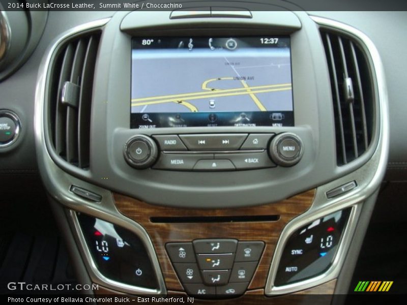 Summit White / Choccachino 2014 Buick LaCrosse Leather