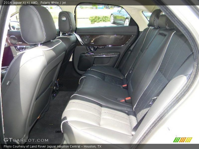 Polaris White / Jet 2014 Jaguar XJ XJ AWD
