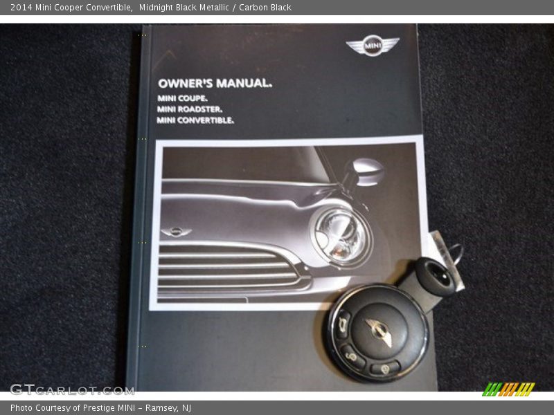Midnight Black Metallic / Carbon Black 2014 Mini Cooper Convertible