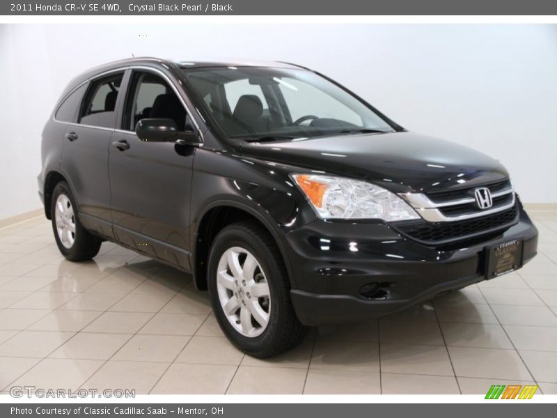 Crystal Black Pearl / Black 2011 Honda CR-V SE 4WD