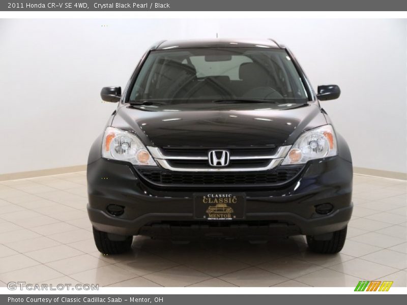 Crystal Black Pearl / Black 2011 Honda CR-V SE 4WD