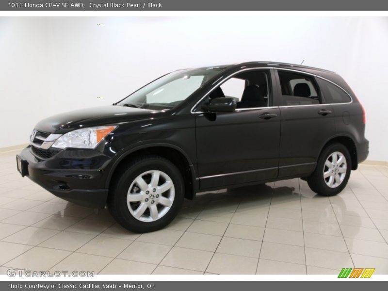 Crystal Black Pearl / Black 2011 Honda CR-V SE 4WD