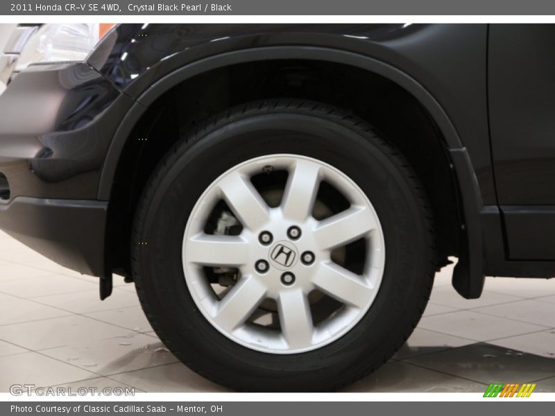 Crystal Black Pearl / Black 2011 Honda CR-V SE 4WD