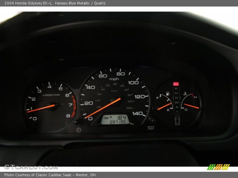 Havasu Blue Metallic / Quartz 2004 Honda Odyssey EX-L