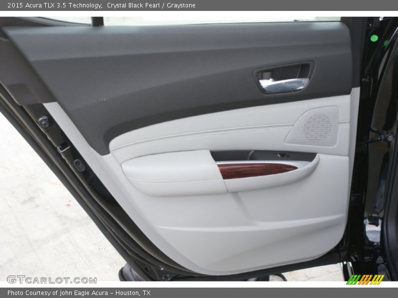 Crystal Black Pearl / Graystone 2015 Acura TLX 3.5 Technology
