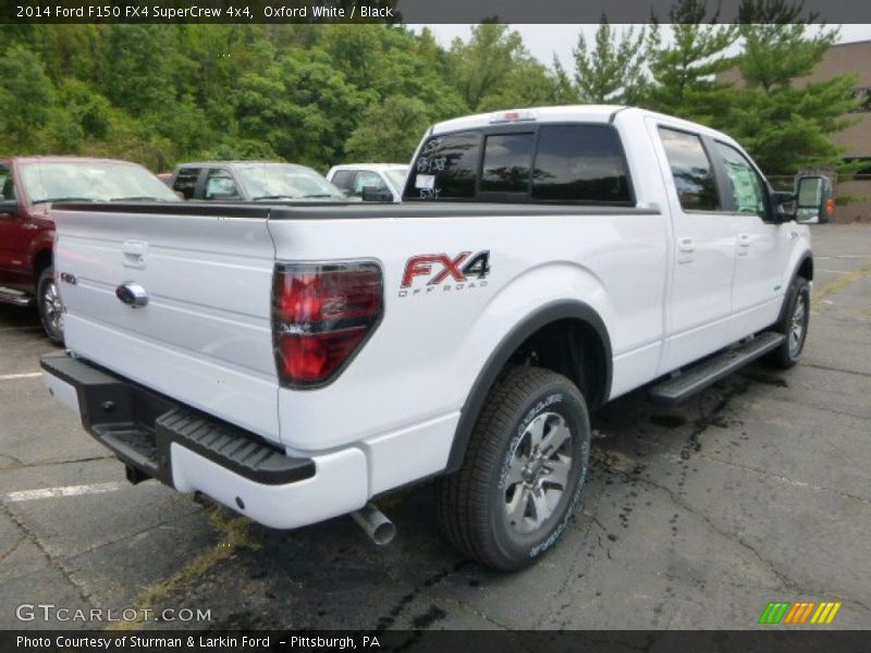 Oxford White / Black 2014 Ford F150 FX4 SuperCrew 4x4