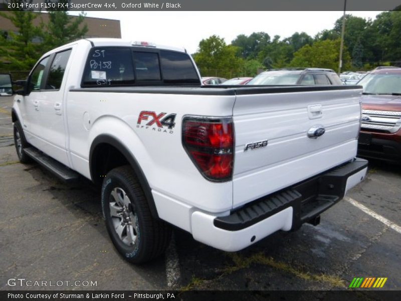 Oxford White / Black 2014 Ford F150 FX4 SuperCrew 4x4