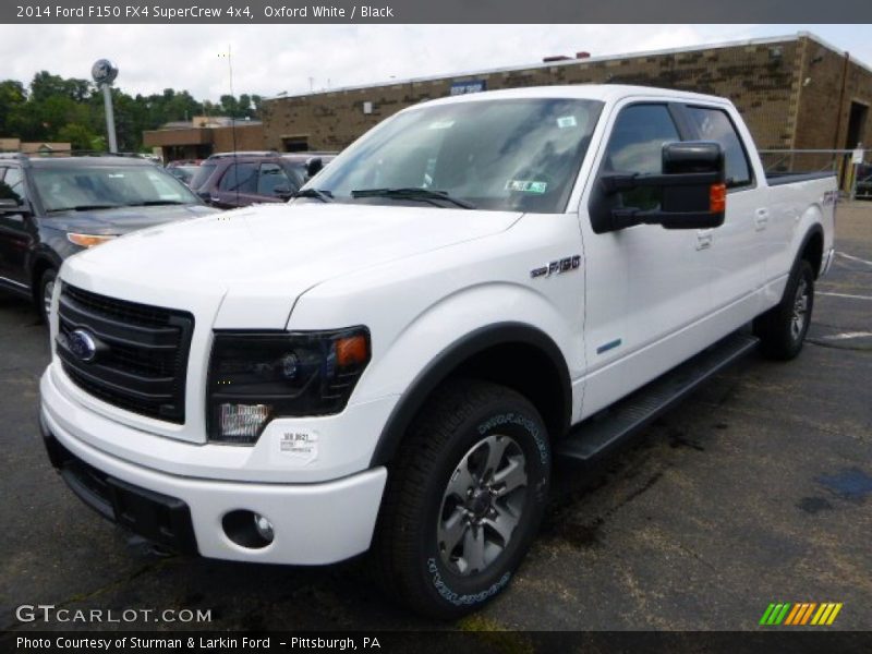 Oxford White / Black 2014 Ford F150 FX4 SuperCrew 4x4