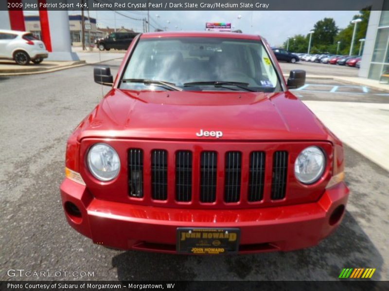 Inferno Red Crystal Pearl / Dark Slate Gray/Medium Slate Gray 2009 Jeep Patriot Sport 4x4