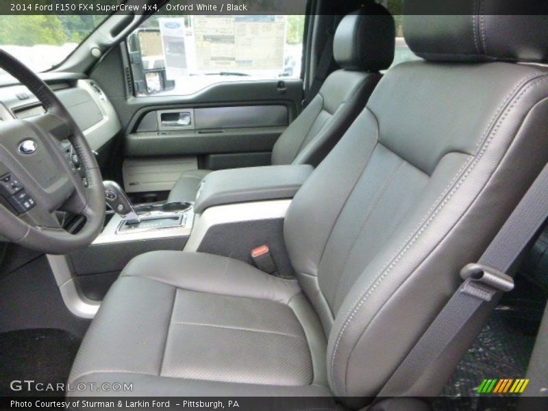 Oxford White / Black 2014 Ford F150 FX4 SuperCrew 4x4