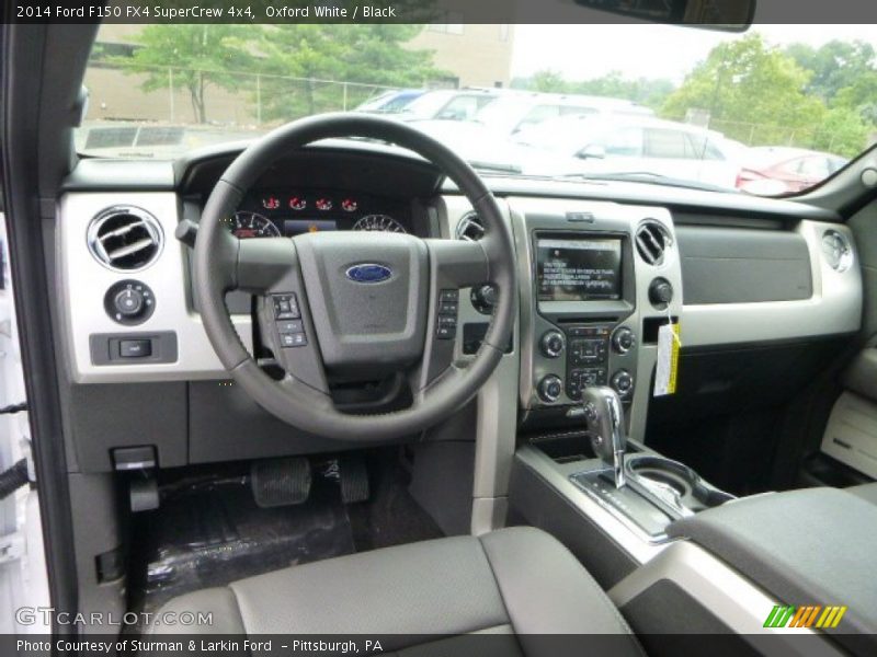 Oxford White / Black 2014 Ford F150 FX4 SuperCrew 4x4