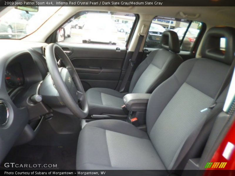 Inferno Red Crystal Pearl / Dark Slate Gray/Medium Slate Gray 2009 Jeep Patriot Sport 4x4