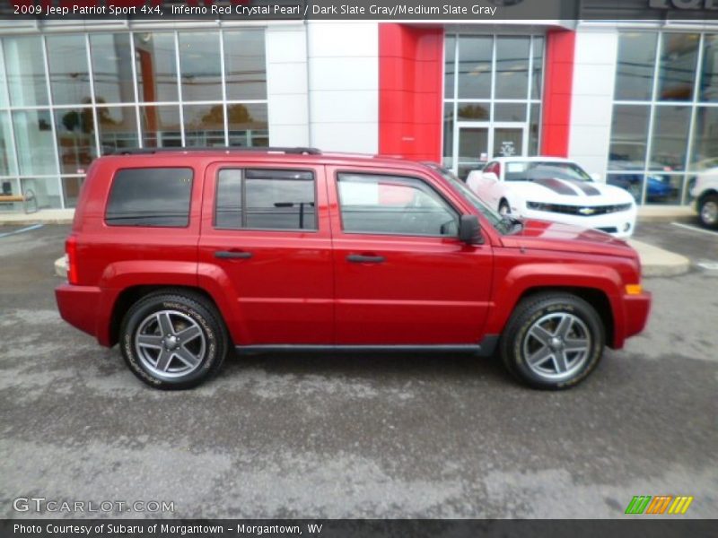 Inferno Red Crystal Pearl / Dark Slate Gray/Medium Slate Gray 2009 Jeep Patriot Sport 4x4