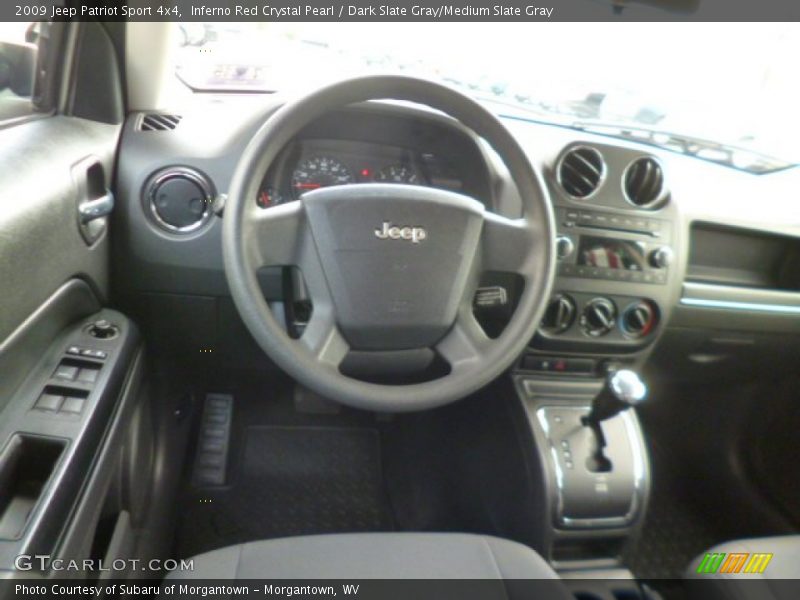 Inferno Red Crystal Pearl / Dark Slate Gray/Medium Slate Gray 2009 Jeep Patriot Sport 4x4