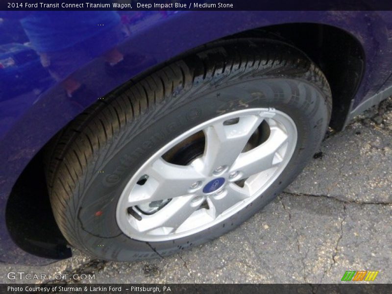  2014 Transit Connect Titanium Wagon Wheel