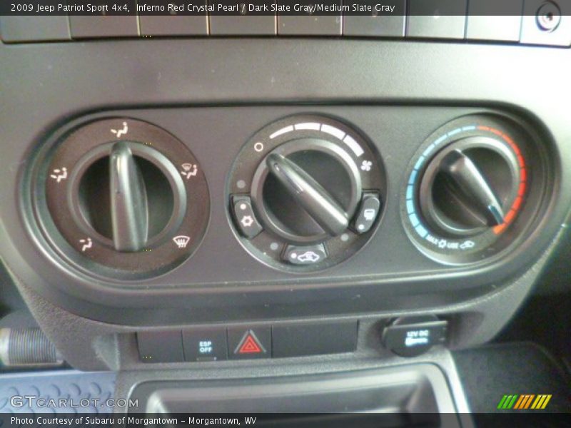 Inferno Red Crystal Pearl / Dark Slate Gray/Medium Slate Gray 2009 Jeep Patriot Sport 4x4