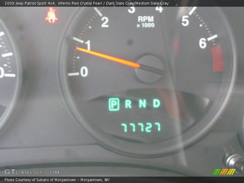 Inferno Red Crystal Pearl / Dark Slate Gray/Medium Slate Gray 2009 Jeep Patriot Sport 4x4