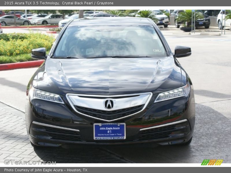 Crystal Black Pearl / Graystone 2015 Acura TLX 3.5 Technology