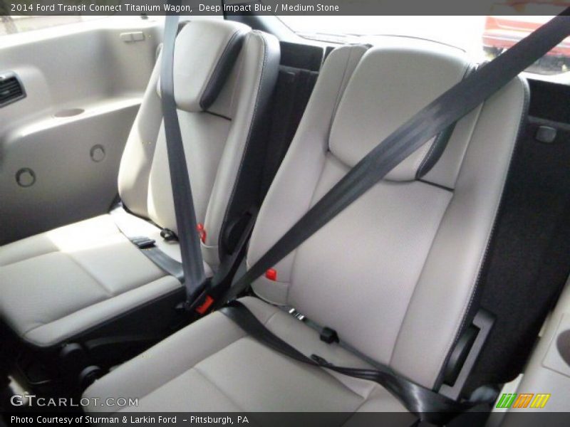 Rear Seat of 2014 Transit Connect Titanium Wagon