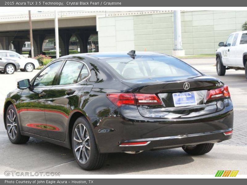 Crystal Black Pearl / Graystone 2015 Acura TLX 3.5 Technology