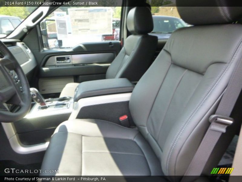 Sunset / Black 2014 Ford F150 FX4 SuperCrew 4x4