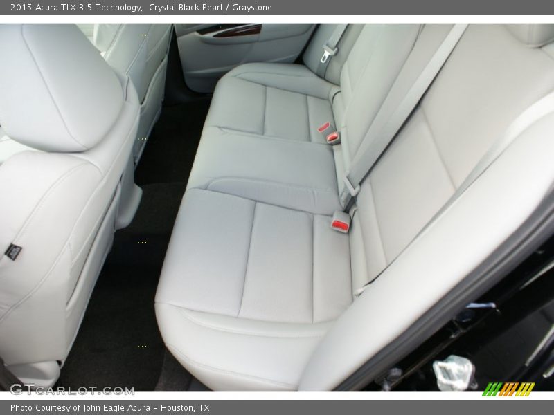 Rear Seat of 2015 TLX 3.5 Technology