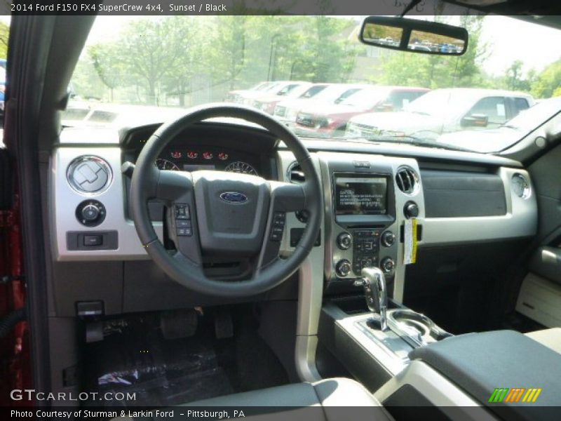Sunset / Black 2014 Ford F150 FX4 SuperCrew 4x4