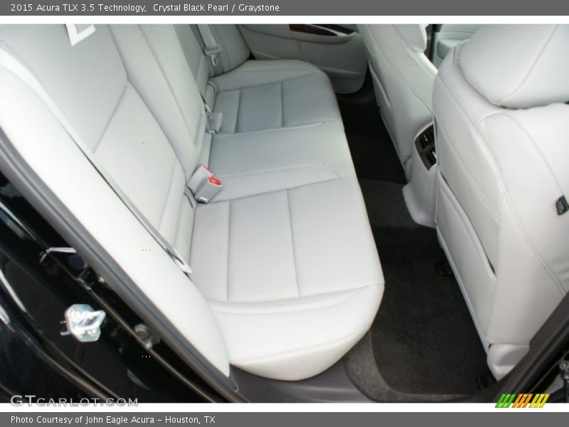 Rear Seat of 2015 TLX 3.5 Technology