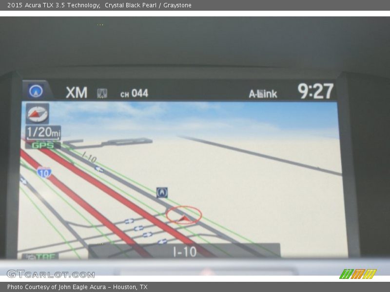 Navigation of 2015 TLX 3.5 Technology