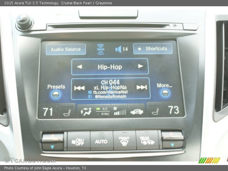 Controls of 2015 TLX 3.5 Technology