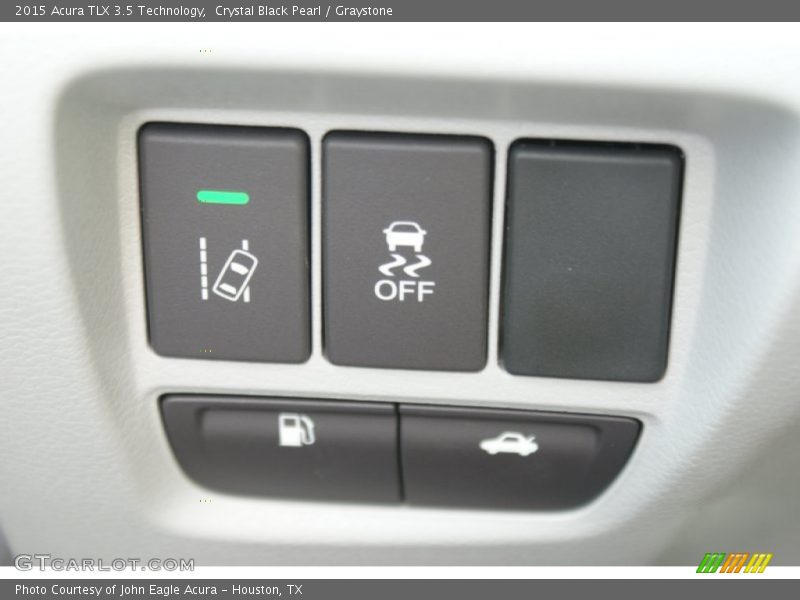 Controls of 2015 TLX 3.5 Technology