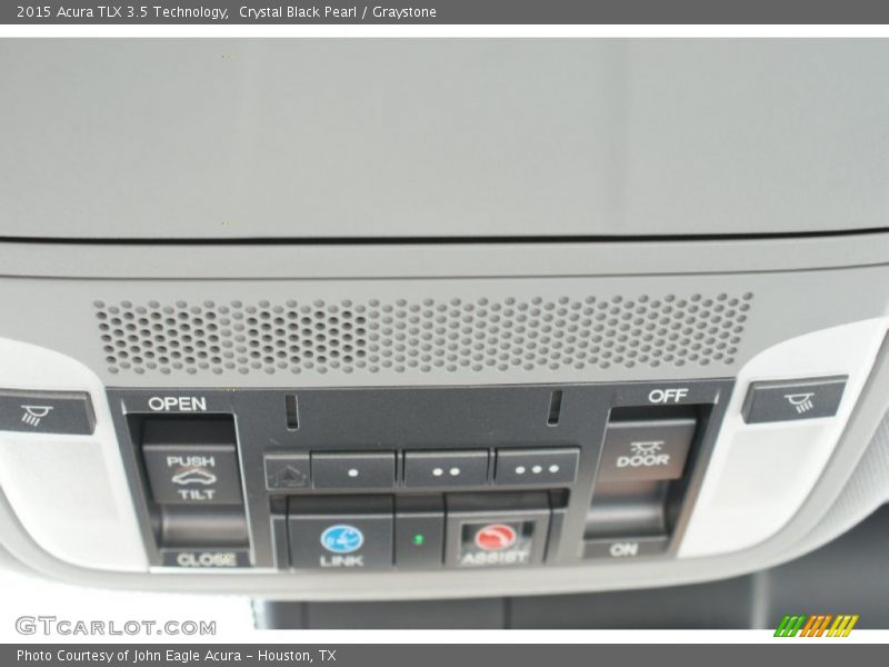 Controls of 2015 TLX 3.5 Technology