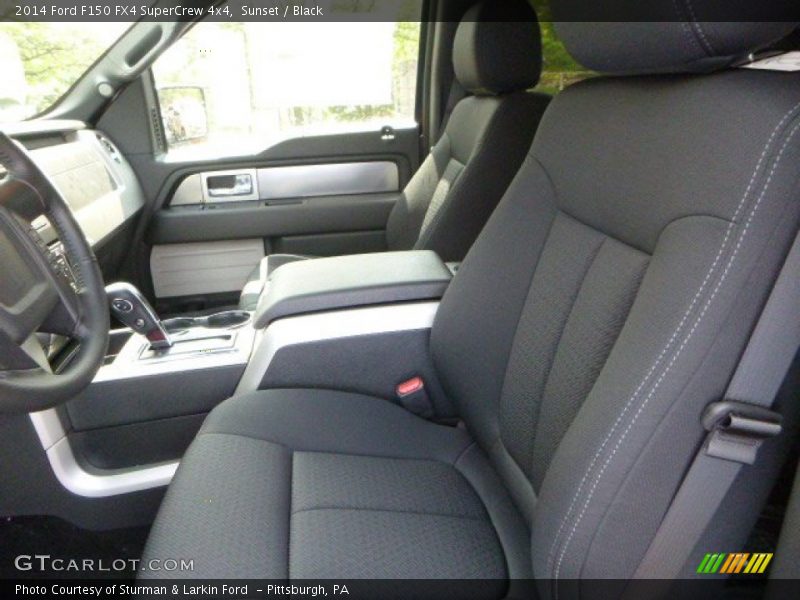 Sunset / Black 2014 Ford F150 FX4 SuperCrew 4x4