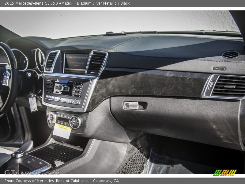 Dashboard of 2015 GL 550 4Matic