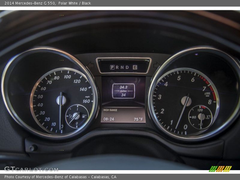  2014 G 550 550 Gauges