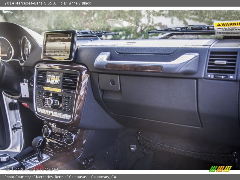 Polar White / Black 2014 Mercedes-Benz G 550