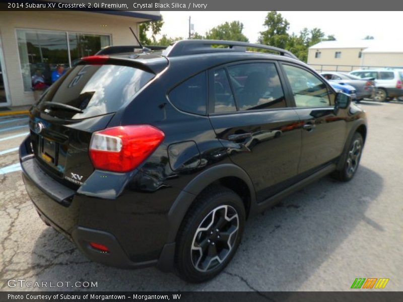 Crystal Black Silica / Ivory 2014 Subaru XV Crosstrek 2.0i Premium