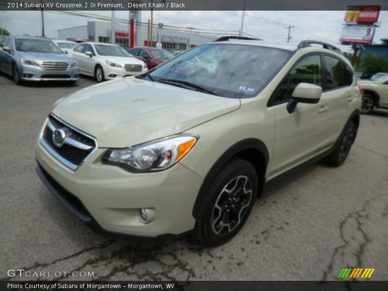 Desert Khaki / Black 2014 Subaru XV Crosstrek 2.0i Premium