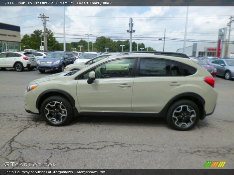 Desert Khaki / Black 2014 Subaru XV Crosstrek 2.0i Premium