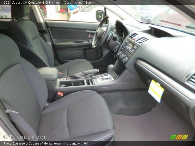 Desert Khaki / Black 2014 Subaru XV Crosstrek 2.0i Premium