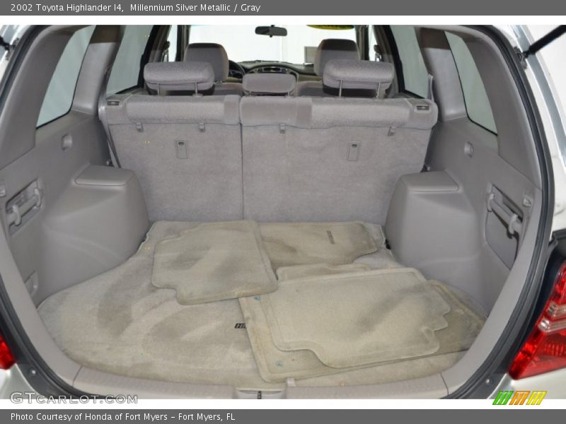 Millennium Silver Metallic / Gray 2002 Toyota Highlander I4