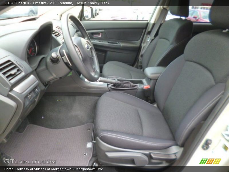 Desert Khaki / Black 2014 Subaru XV Crosstrek 2.0i Premium
