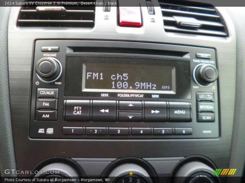 Desert Khaki / Black 2014 Subaru XV Crosstrek 2.0i Premium