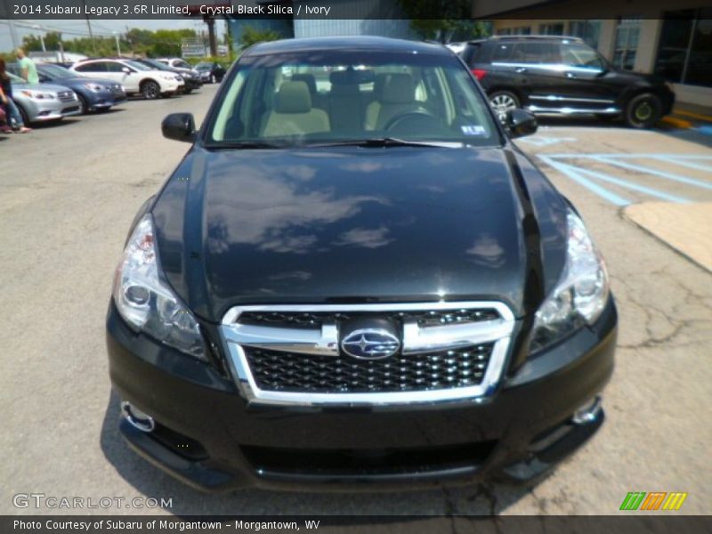 Crystal Black Silica / Ivory 2014 Subaru Legacy 3.6R Limited