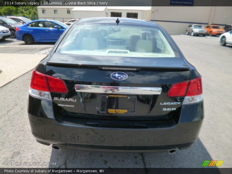 Crystal Black Silica / Ivory 2014 Subaru Legacy 3.6R Limited