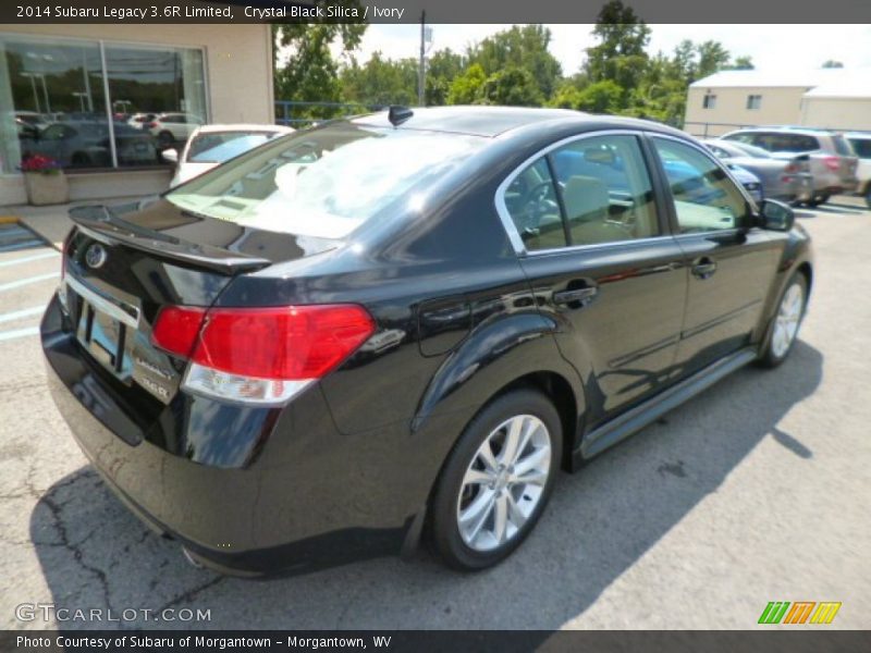 Crystal Black Silica / Ivory 2014 Subaru Legacy 3.6R Limited