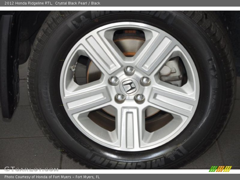 Crystal Black Pearl / Black 2012 Honda Ridgeline RTL